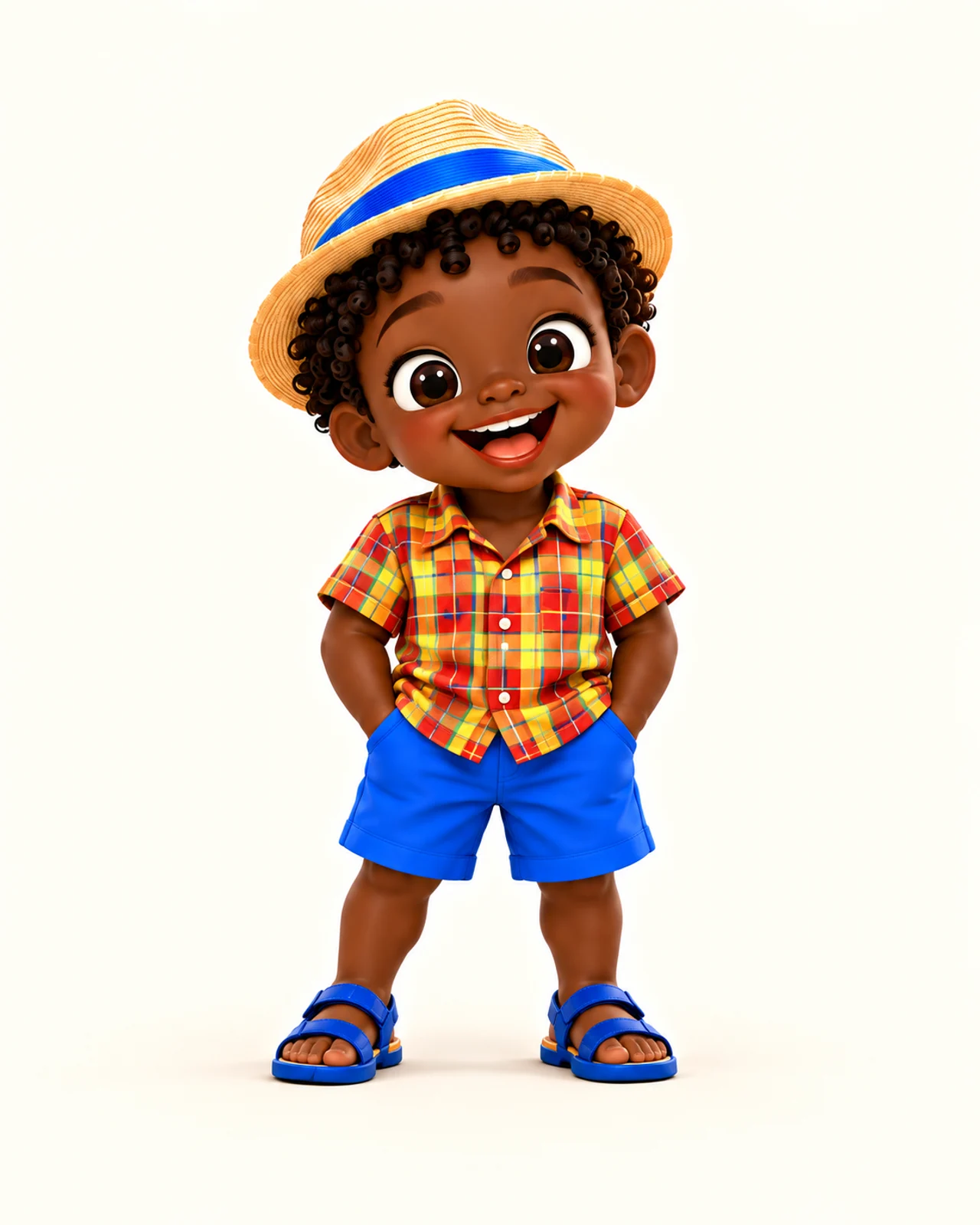 Naël, portrait individuel dans l’univers KAYMBONGI KIDS