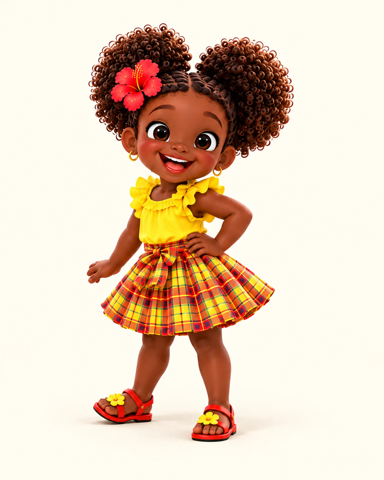Soléna, portrait individuel dans l’univers KAYMBONGI KIDS